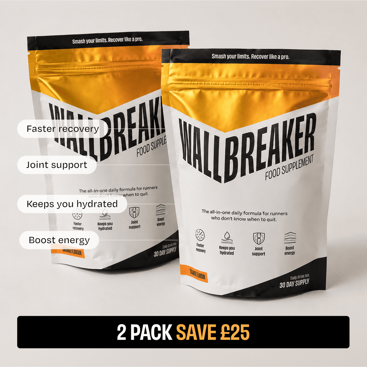 Wallbreaker All-in-One Daily Powder Refill