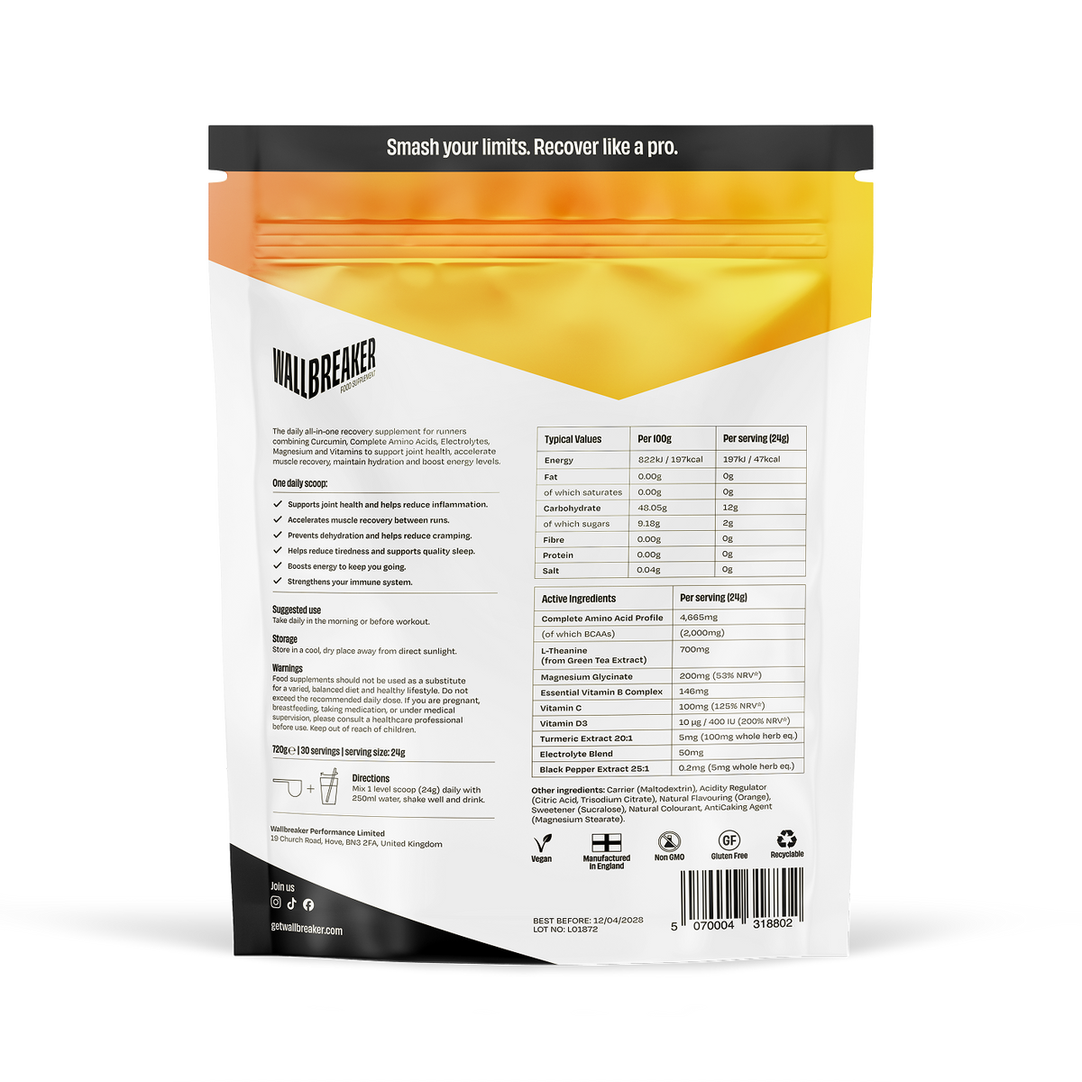 Wallbreaker All-in-One Daily Powder